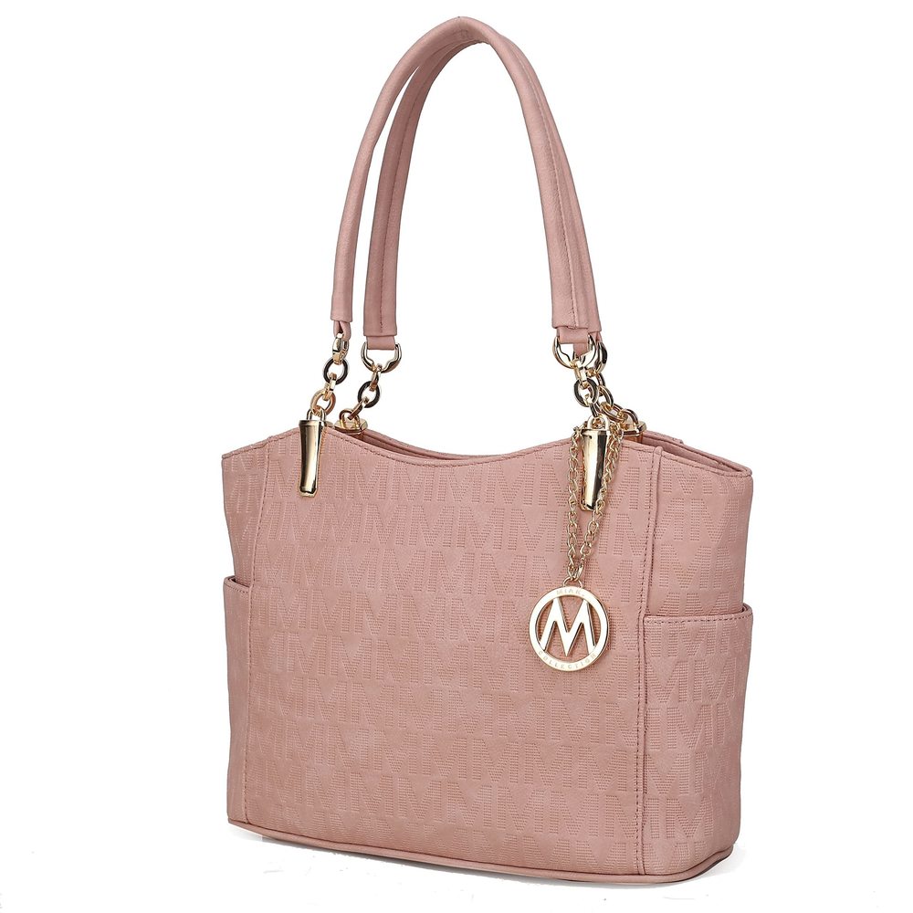 Shoulder Handbag Vegan Leather Satchel-Tote Bag, Top-Handle Purse, V ^-^